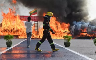 Myanmar đốt số ma túy trị giá nửa tỉ USD