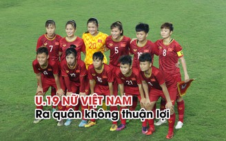 Nhận thẻ đỏ ngay trận đầu, U.19 nữ Việt Nam chia điểm với Iran