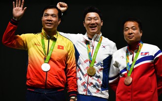 Hoàng Xuân Vinh giành huy chương thứ 2 ở Olympic 2016