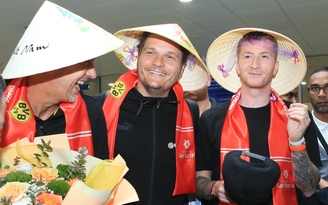 Ngôi sao Marco Reus và CLB Dortmund được chào đón nồng hậu ở Hà Nội