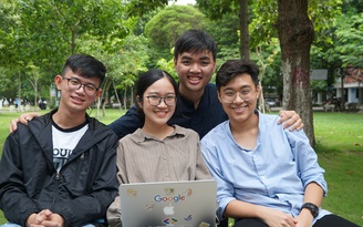 Gặp nhóm sinh viên Việt Nam thắng giải công nghệ của Google