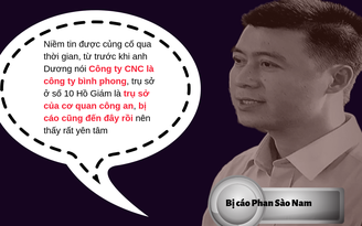 Bị cáo Phan Sào Nam khai gì về công ty bình phong của Bộ Công an?
