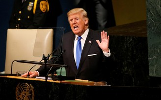 Tổng thống Trump lên án mối đe dọa chủ quyền ở Biển Đông