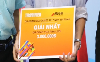 Trao thưởng cuộc thi nhắn tin dự đoán SEA Games