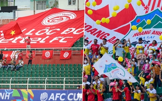 Sân Thống Nhất khác biệt thế nào khi Viettel và HAGL đá giải châu lục?