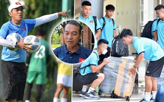 HLV Đinh Thế Nam kịp hoàn thiện đội hình U.19 Việt Nam trước trận gặp Indonesia
