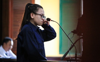 Xét xử vụ án Công ty Alibaba: Bị cáo Nguyễn Huỳnh Tú Trinh sợ 'mất cả tương lai, thanh xuân'