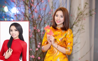 Hoa hậu Kỳ Duyên 'xuống tóc' để mong năm mới may mắn hơn