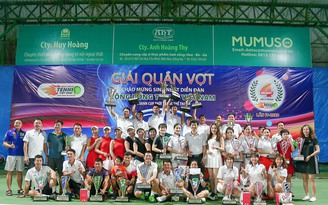 Khép lại giải sinh nhật diễn đàn cộng đồng quần vợt Việt Nam đầy hào hứng