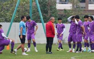 Đội tuyển Việt Nam có buổi tập đầu tiên trong năm mới 2022