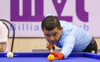 Cơ thủ trẻ Chiêm Hồng Thái đánh bại cựu á quân billiards thế giới