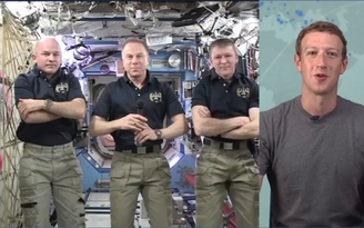 Mark Zuckerberg ‘livestream’ với phi hành gia từ vũ trụ