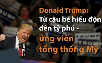 Donald Trump: Từ cậu bé hiếu động đến tỷ phú - ứng viên tổng thống Mỹ