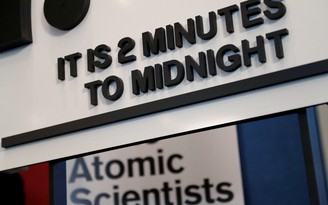 Thế giới chỉ còn cách tận thế 2 phút vì nguy cơ hạt nhân