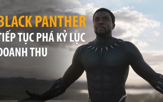 Siêu anh hùng da màu Black Panther vô đối về doanh thu phòng vé