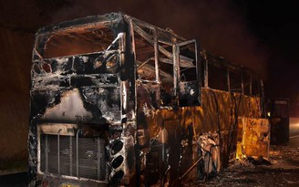 Cháy xe buýt tại Thái Lan, 20 lao động Myanmar thiệt mạng