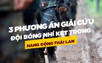 3 phương án giải cứu đội bóng nhí kẹt trong hang động Thái Lan
