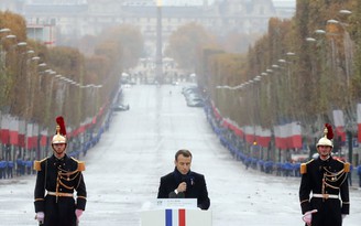 100 năm sau Thế chiến I, Tổng thống Macron cảnh báo chủ nghĩa dân tộc