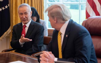 Ông Trump gặp phó thủ tướng Trung Quốc tại Nhà Trắng