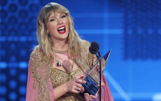Taylor Swift phá kỷ lục của ông hoàng Michael Jackson tại giải AMA với 6 giải thưởng