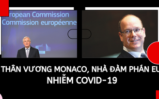 Thân vương Monaco, trưởng đoàn đàm phán Brexit của EU dương tính với Covid-19