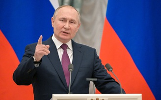 Tổng thống Putin: 'Chúng tôi không muốn chiến tranh'