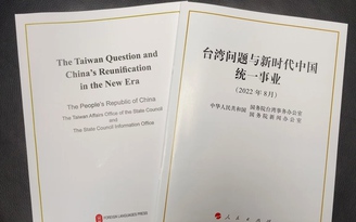 Trung Quốc công bố sách trắng mới về Đài Loan
