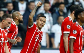 Bayern Munich dễ dàng vào tứ kết Champions League