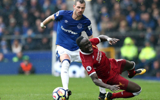 Liverpool và Everton cầm chân nhau trong trận derby Merseyside