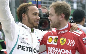 Hành động đẹp của Vettel sau khi thua Hamilton