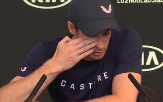 Andy Murray bật khóc khi nói về quyết định giải nghệ