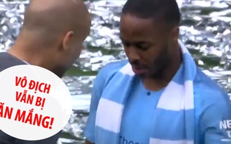 Pep "không tha" cho Sterling dù đã vô địch FA Cup