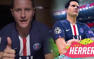 PSG dùng trò chơi điện tử giới thiệu Ander Herrera