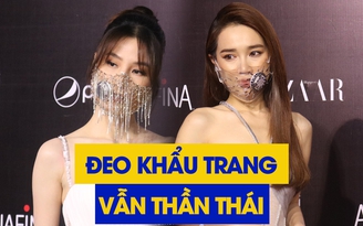 Nhã Phương, Diễm My...và loạt sao Việt diện khẩu trang vẫn thần thái trên thảm đỏ