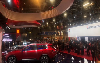 VinFast tạo nên tâm điểm ấn tượng tại Paris Motor Show 2018