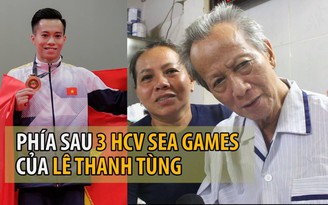 Lê Thanh Tùng: Cha chạy xe ôm, mẹ bán bánh mì, giành 3 HCV SEA Games 29