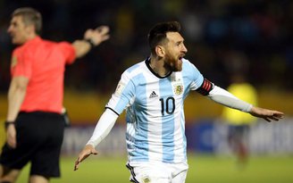 Messi lập hattrick, Argentina tới thẳng VCK World Cup 2018