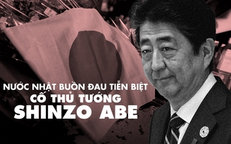 Nước Nhật tiếc thương cố Thủ tướng Shinzo Abe