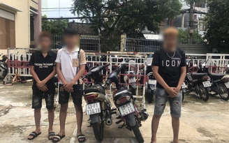 Đà Nẵng: Bắt băng trộm xe máy