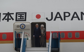 Nhà vua và Hoàng hậu Nhật Bản bắt đầu chuyến thăm cấp nhà nước tới Việt Nam