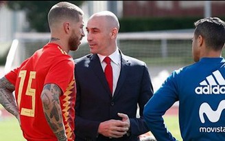 Ramos cãi nhau với chủ tịch LĐBĐ Tây Ban Nha