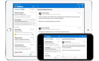 Outlook cho iOS khoác giao diện mới