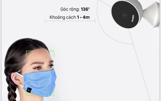 Camera AI nhắc nhở người không đeo khẩu trang