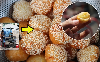 Bánh cam tí hon giá 1k bán cả ngàn cái mỗi ngày