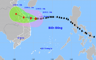 Tin tức thời tiết hôm nay 11.9.2021: Bão số 5 giật cấp 12, hướng vào Quảng Trị - Quảng Nam
