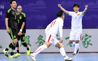 Đội tuyển Futsal Việt Nam ngược dòng đánh bại Mexico