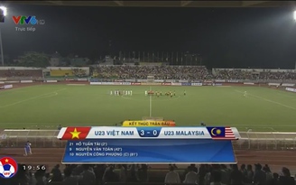 Công Phượng tỏa sáng giúp U.23 Việt Nam thắng U23 Malaysia