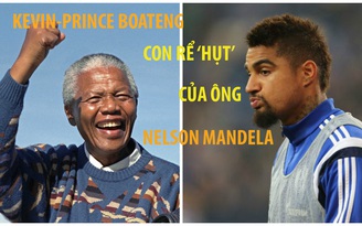 Kevin-Prince Boateng "suýt làm con rể" của Nelson Mandela