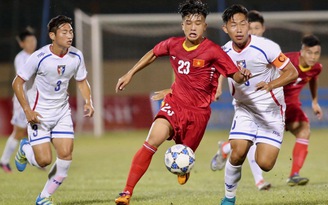 U.19 tuyển chọn Việt Nam thắng dễ U.19 Đài Bắc Trung Hoa