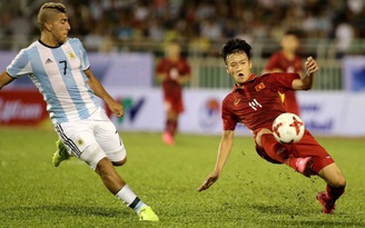 U.20 Việt Nam – U.20 Argentina: Đức Chinh ghi bàn